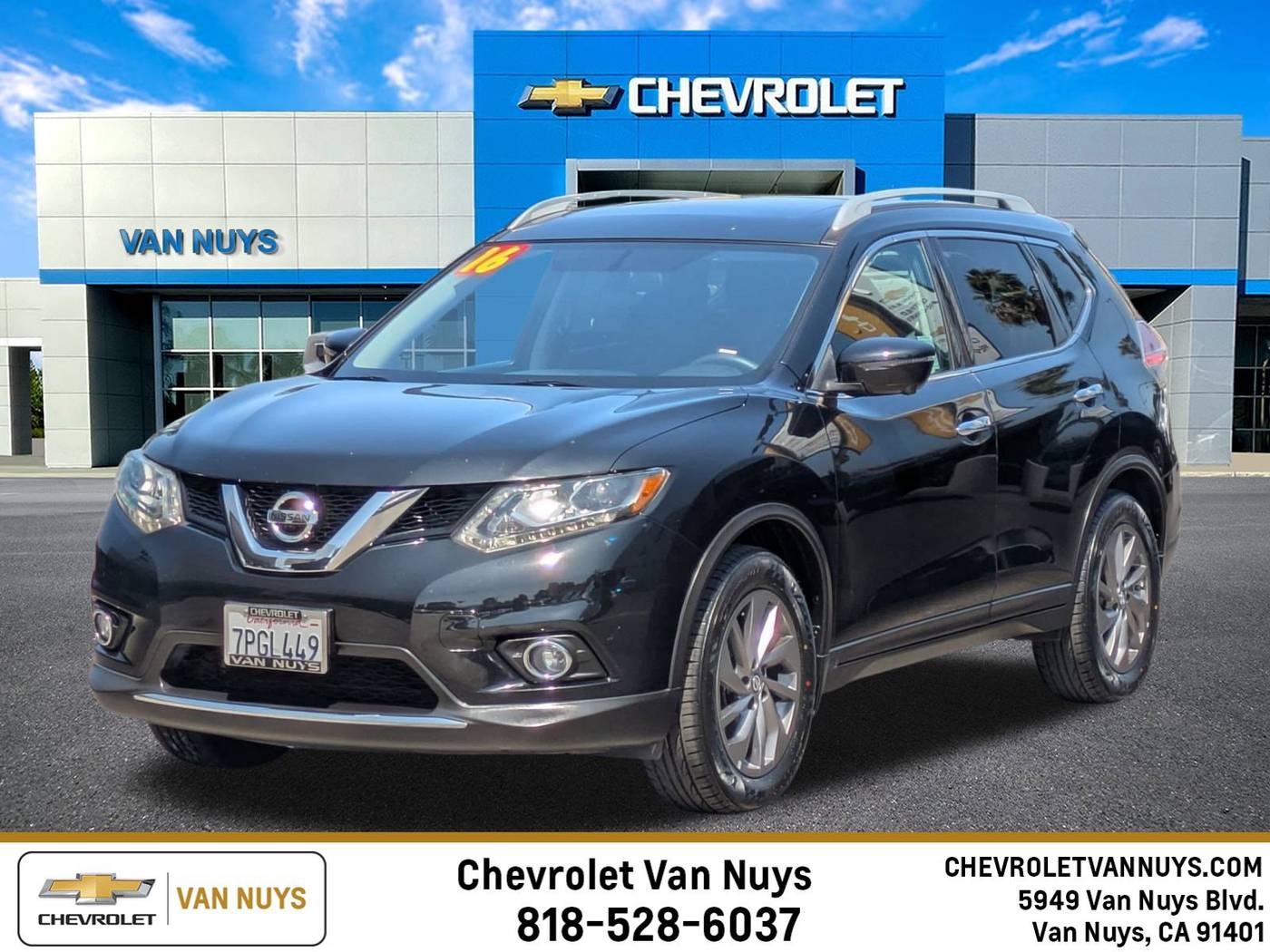2016 Nissan Rogue SL — SUV — 44,298 mi — Van Nuys, CA