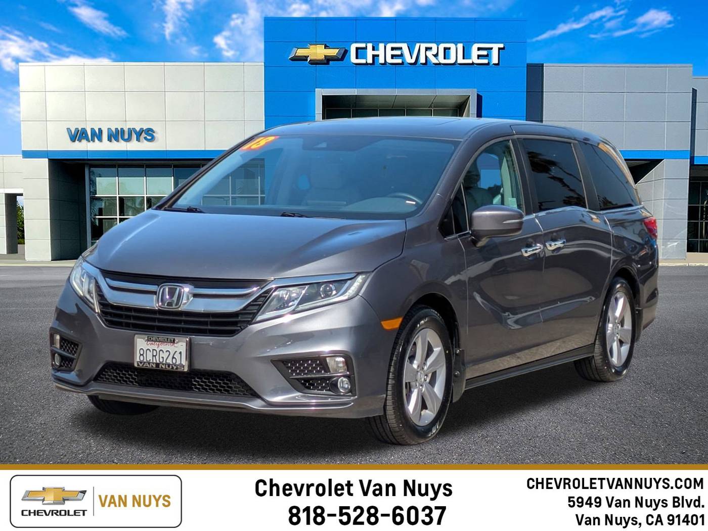 2018 Honda Odyssey EX-L — Minivan — 85,618 mi — Van Nuys, CA