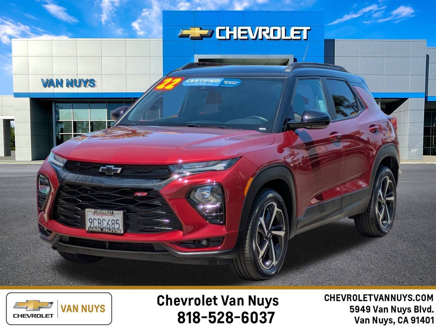 2022 Chevrolet Trailblazer RS — SUV — 33,764 mi — Van Nuys, CA