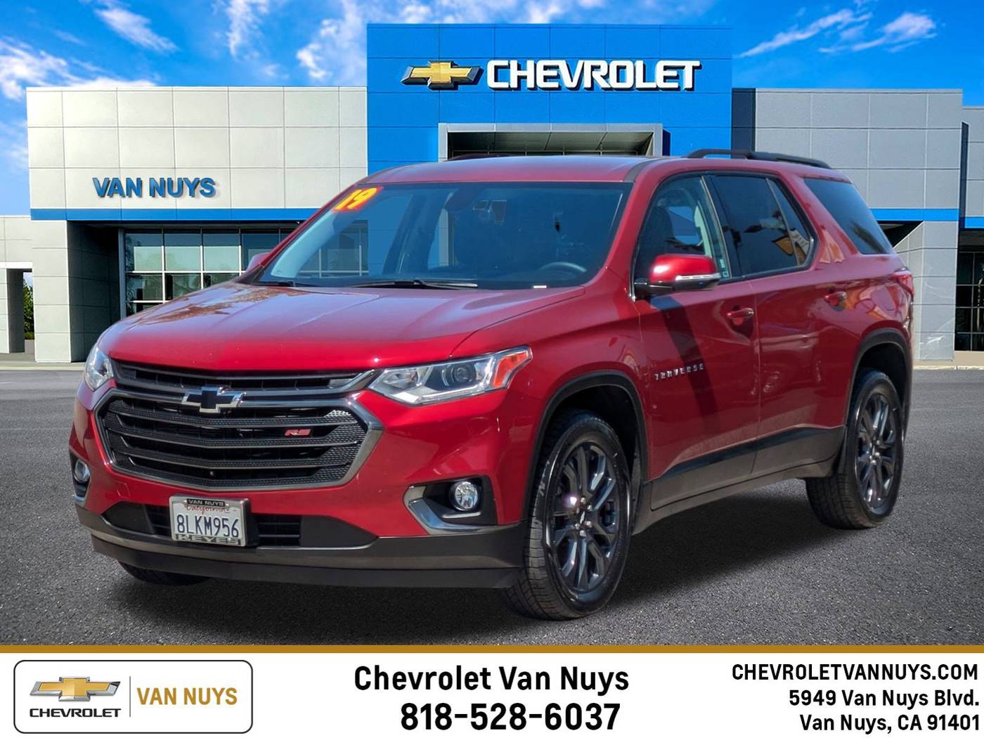 2019 Chevrolet Traverse RS — SUV — 49,116 mi — Van Nuys, CA