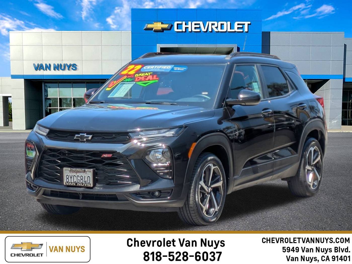 2022 Chevrolet Trailblazer RS — SUV — 63,487 mi — Van Nuys, CA