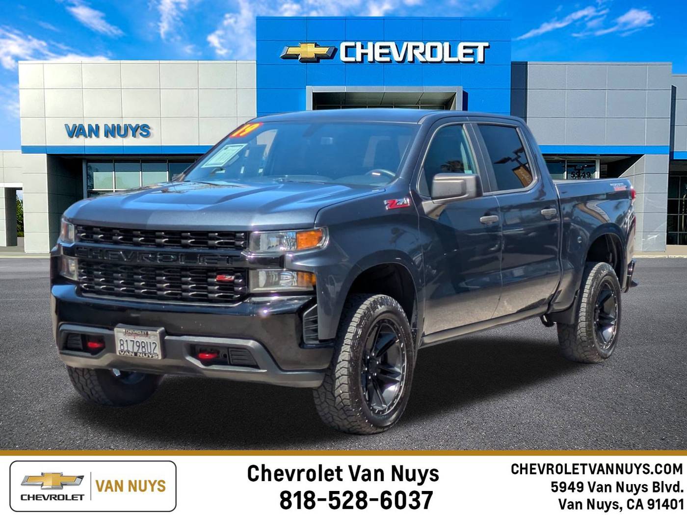 2019 Chevrolet Silverado 1500 Custom Trail Boss — Pickup Truck — 121,755 mi — Van Nuys, CA