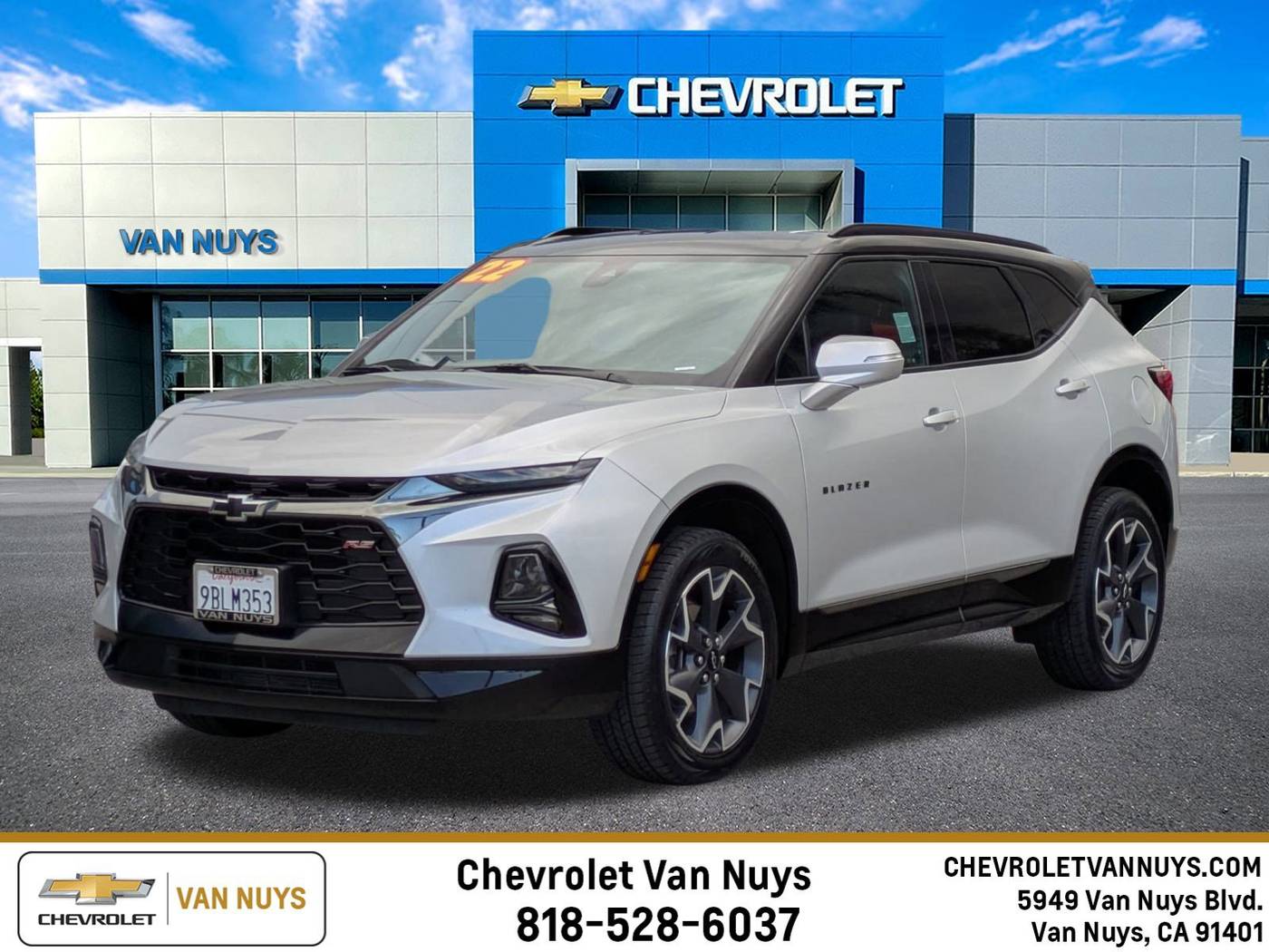 2022 Chevrolet Blazer RS — SUV — 33,563 mi — Van Nuys, CA