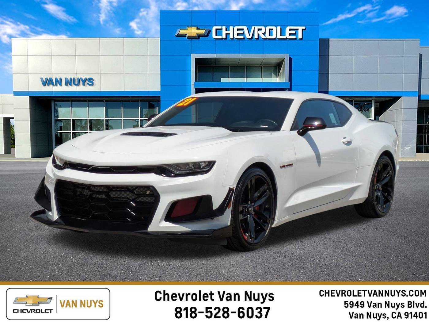 2021 Chevrolet Camaro LT1 — Coupe — 70,328 mi — Van Nuys, CA