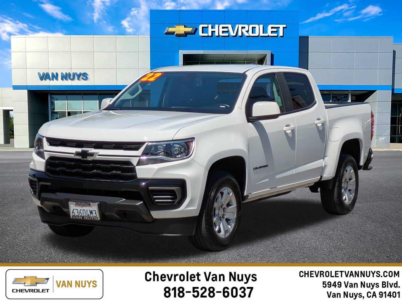 2022 Chevrolet Colorado LT — Pickup Truck — 20,580 mi — Van Nuys, CA