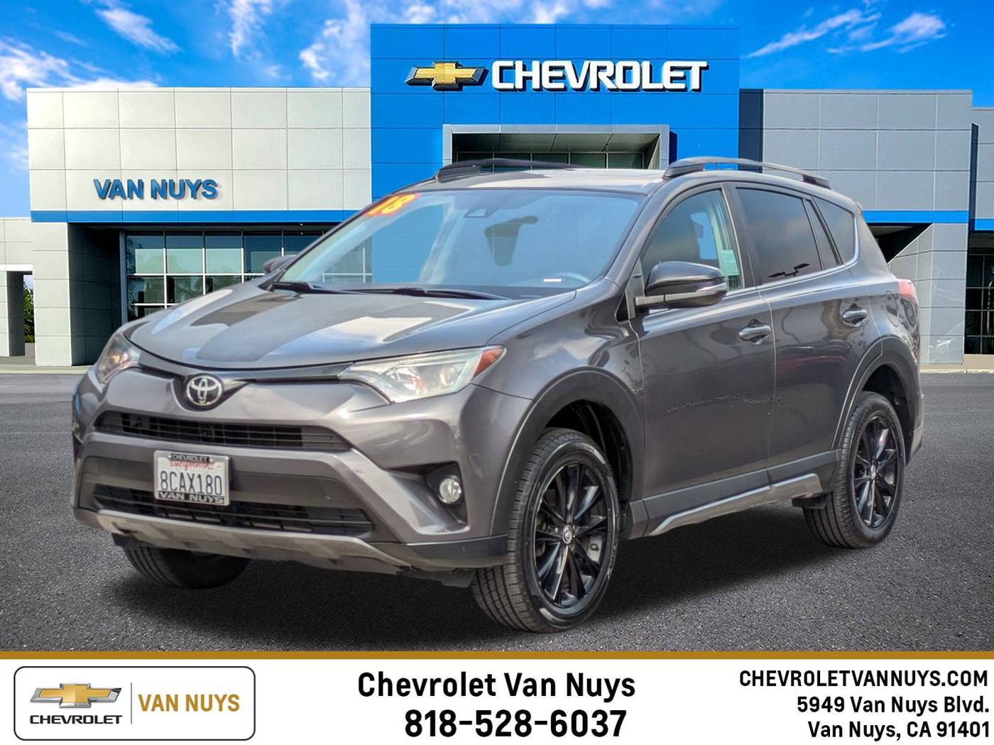 2018 Toyota RAV4 XLE — SUV — 109,932 mi — Van Nuys, CA