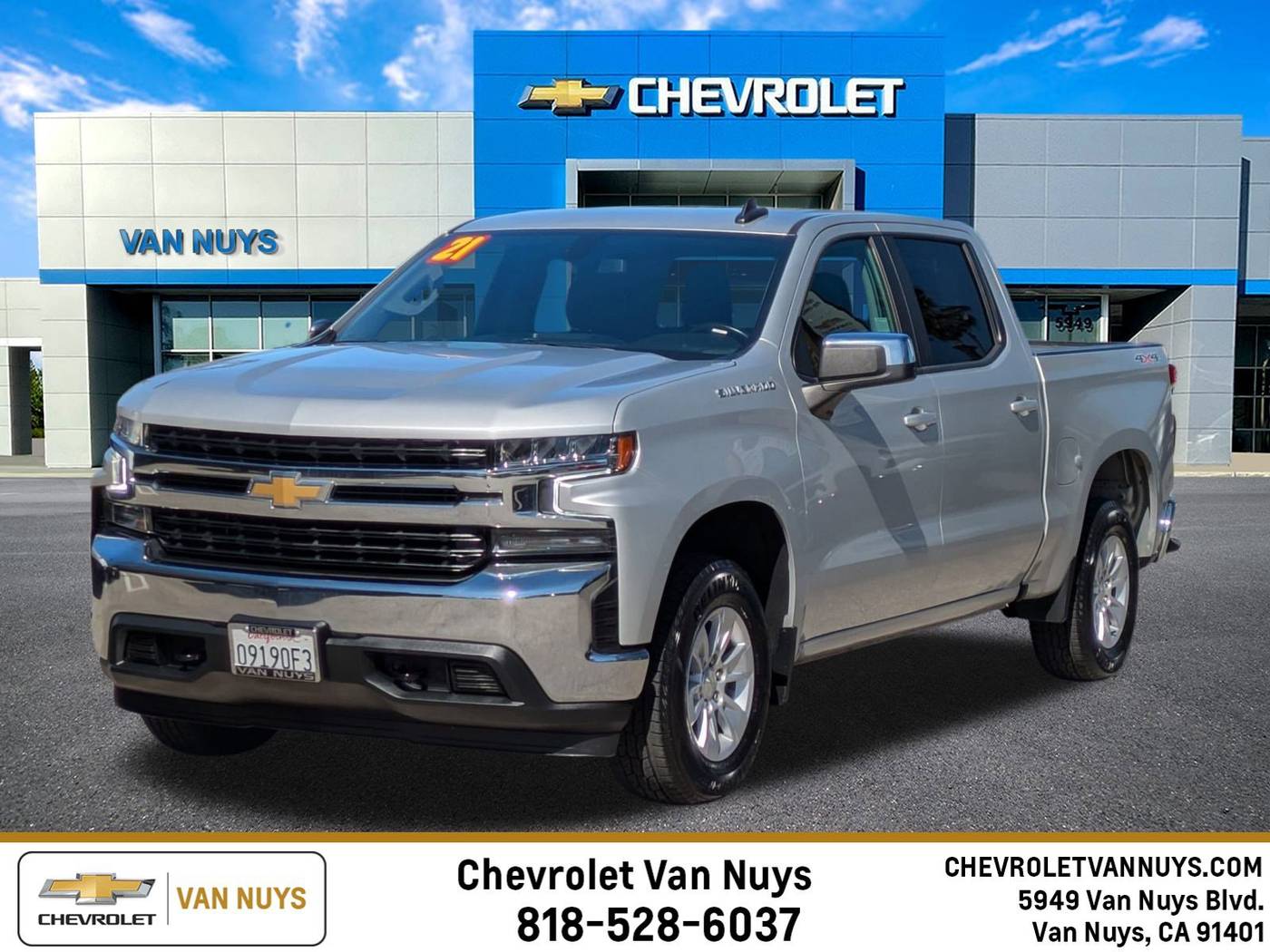 2021 Chevrolet Silverado 1500 LT — Pickup Truck — 51,674 mi — Van Nuys, CA