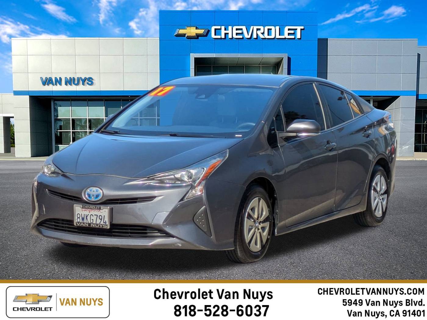 2017 Toyota Prius Three — Hatchback — 72,174 mi — Van Nuys, CA