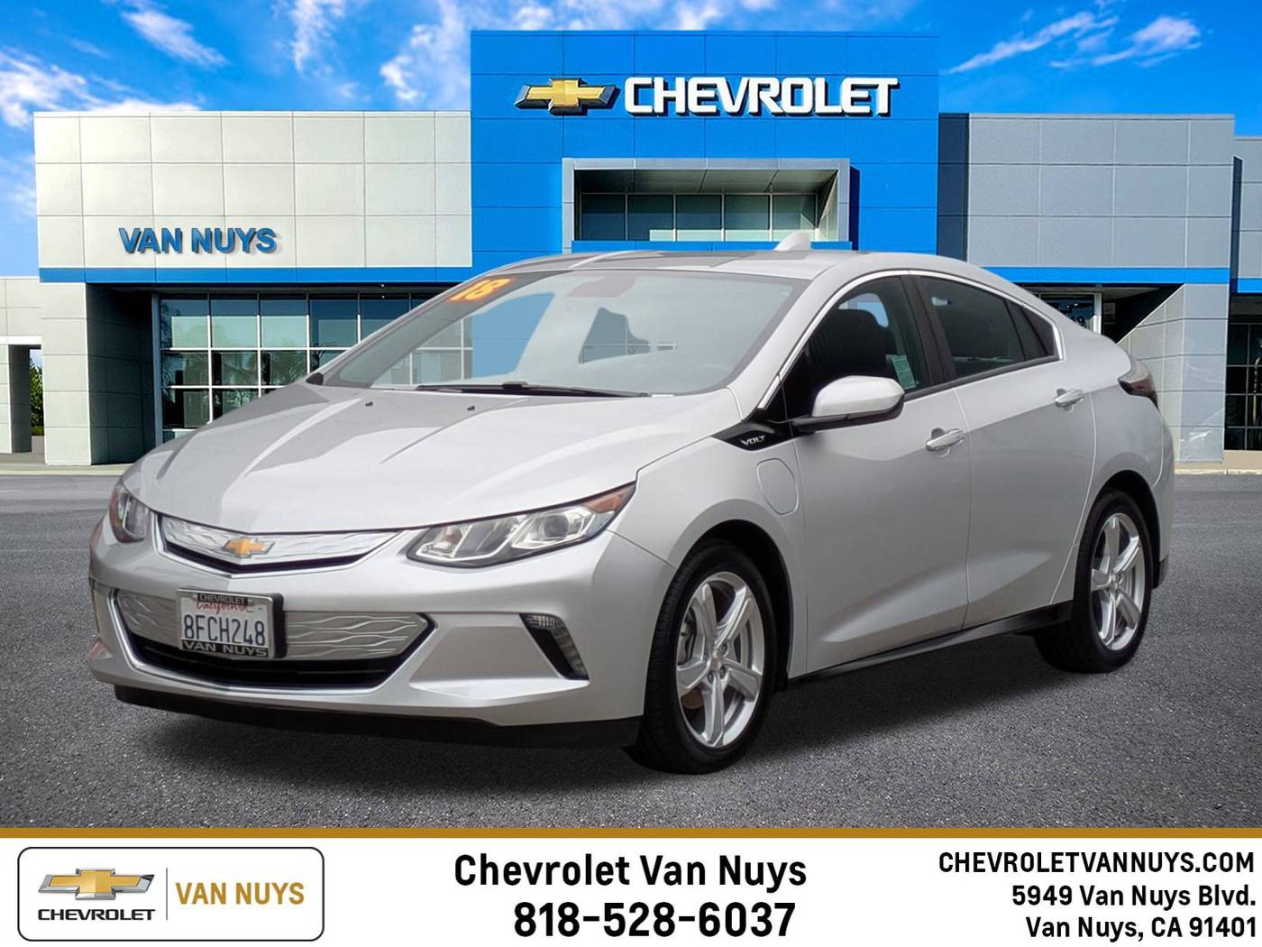 2018 Chevrolet Volt LT — Sedan — 53,876 mi — Van Nuys, CA