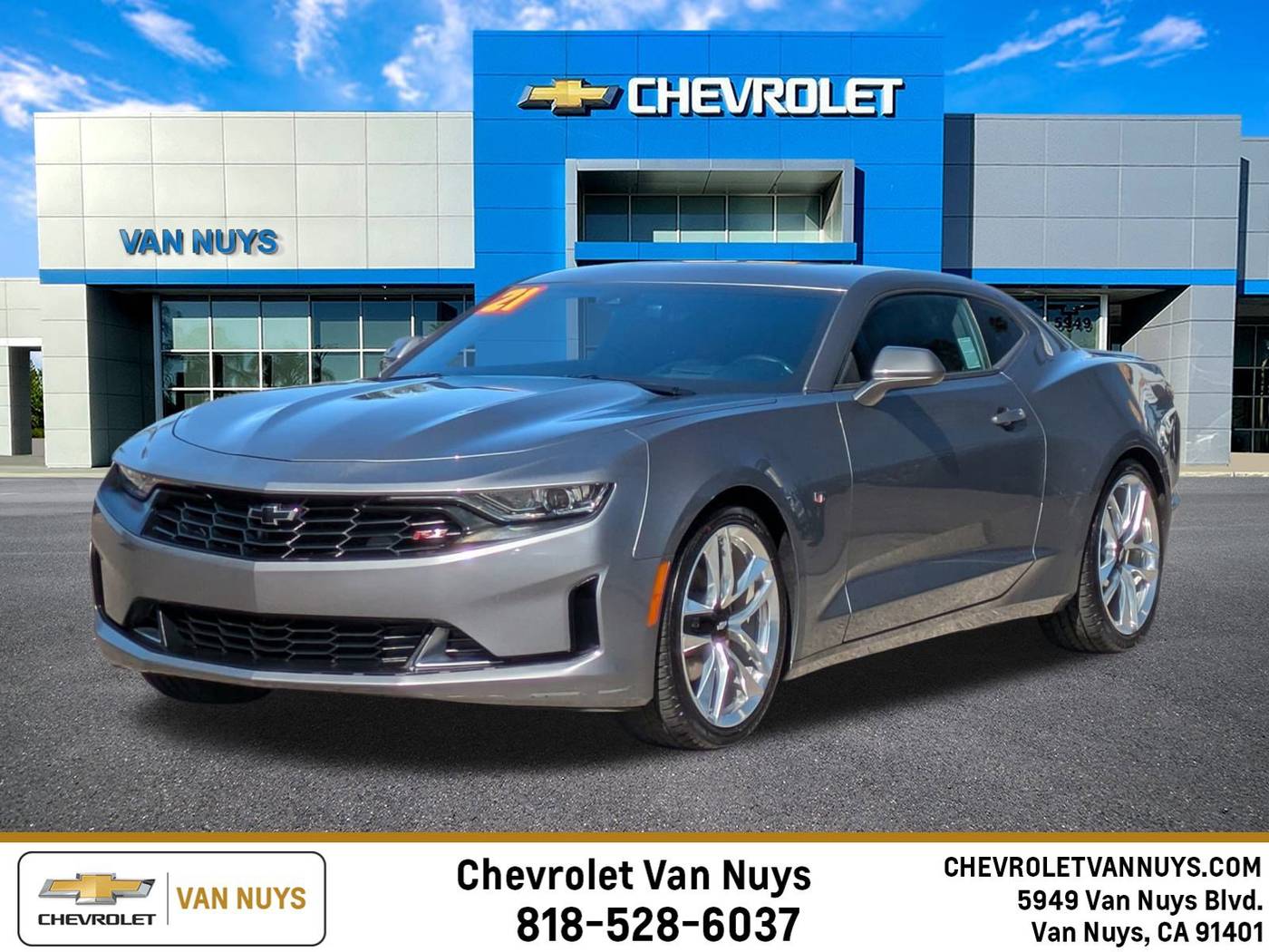 2021 Chevrolet Camaro 3LT — Coupe — 45,499 mi — Van Nuys, CA