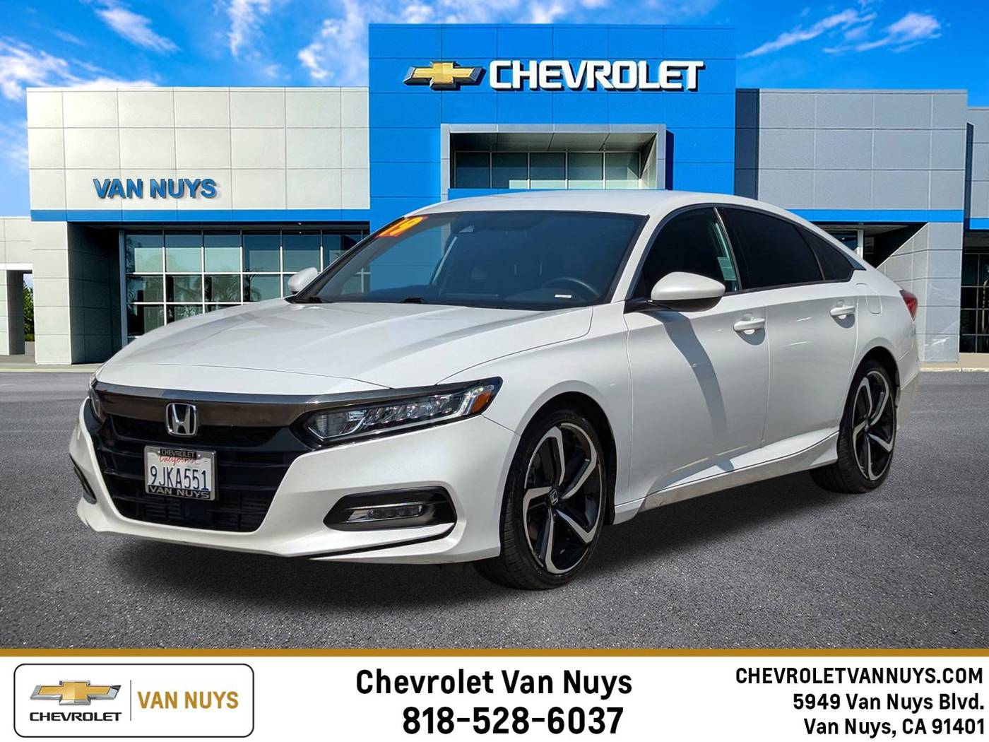 2019 Honda Accord Sport — Sedan — 75,590 mi — Van Nuys, CA