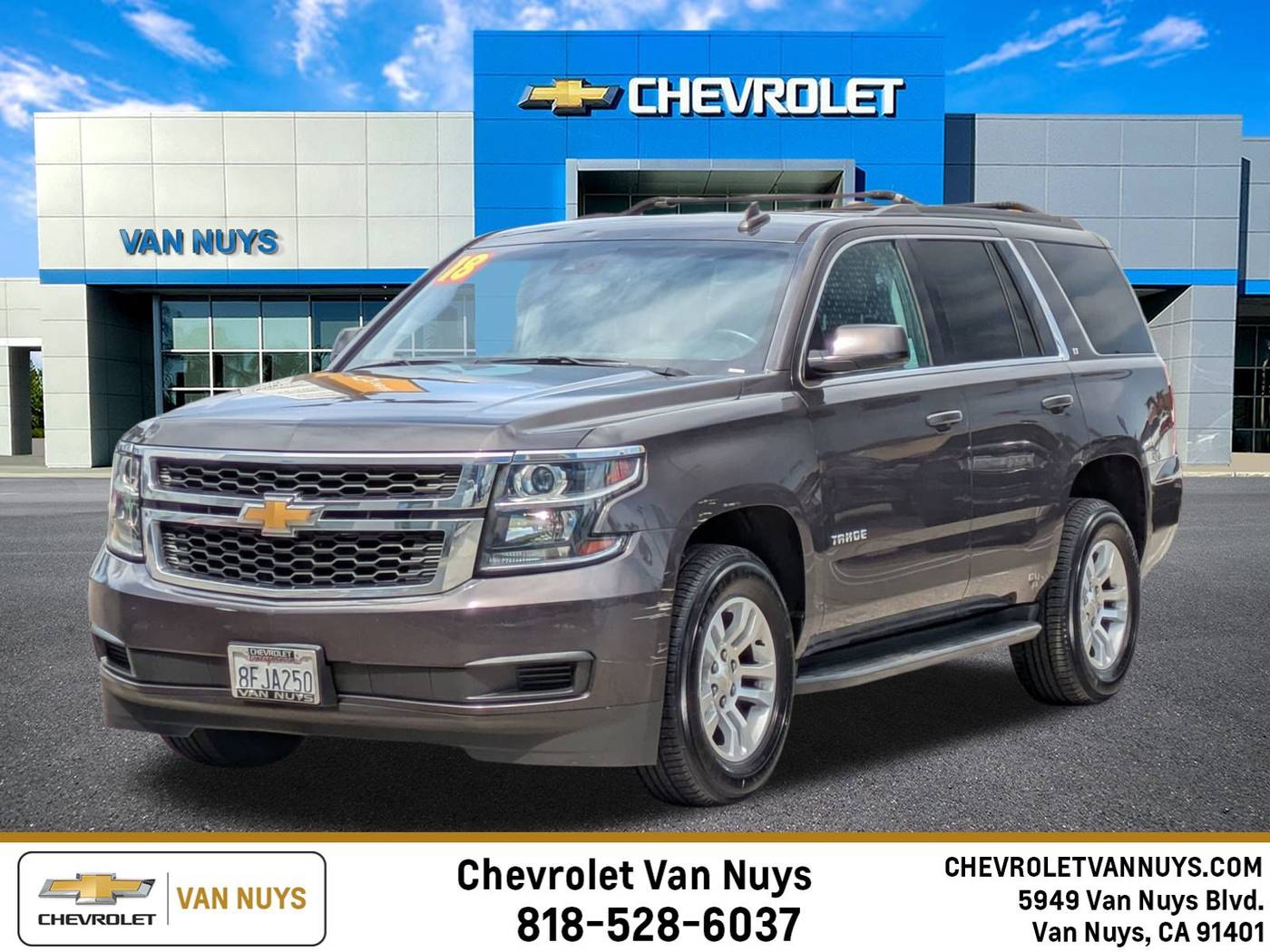 2018 Chevrolet Tahoe LT — SUV — 80,341 mi — Van Nuys, CA