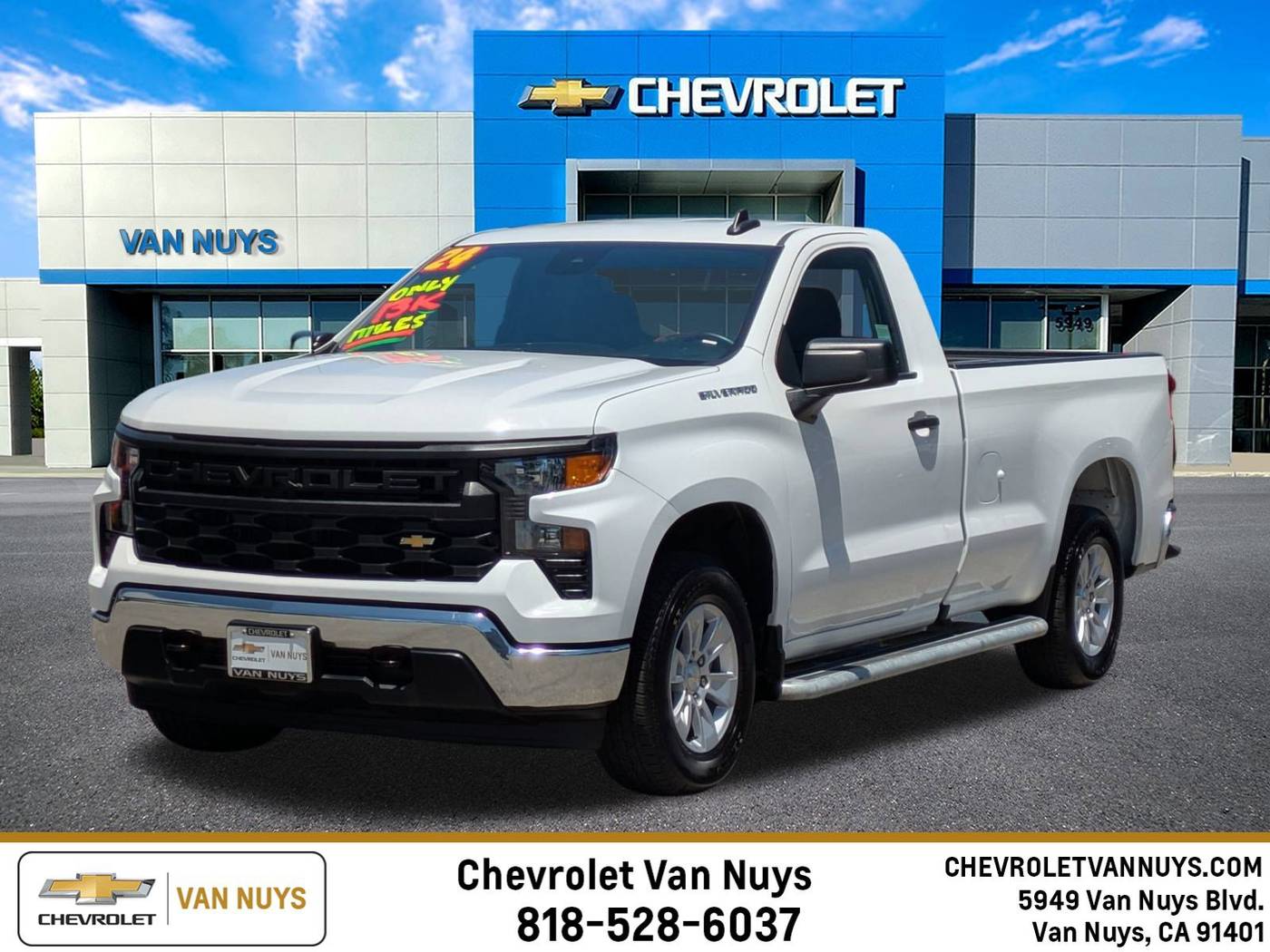 2024 Chevrolet Silverado 1500 WT — Pickup Truck — 13,851 mi — Van Nuys, CA