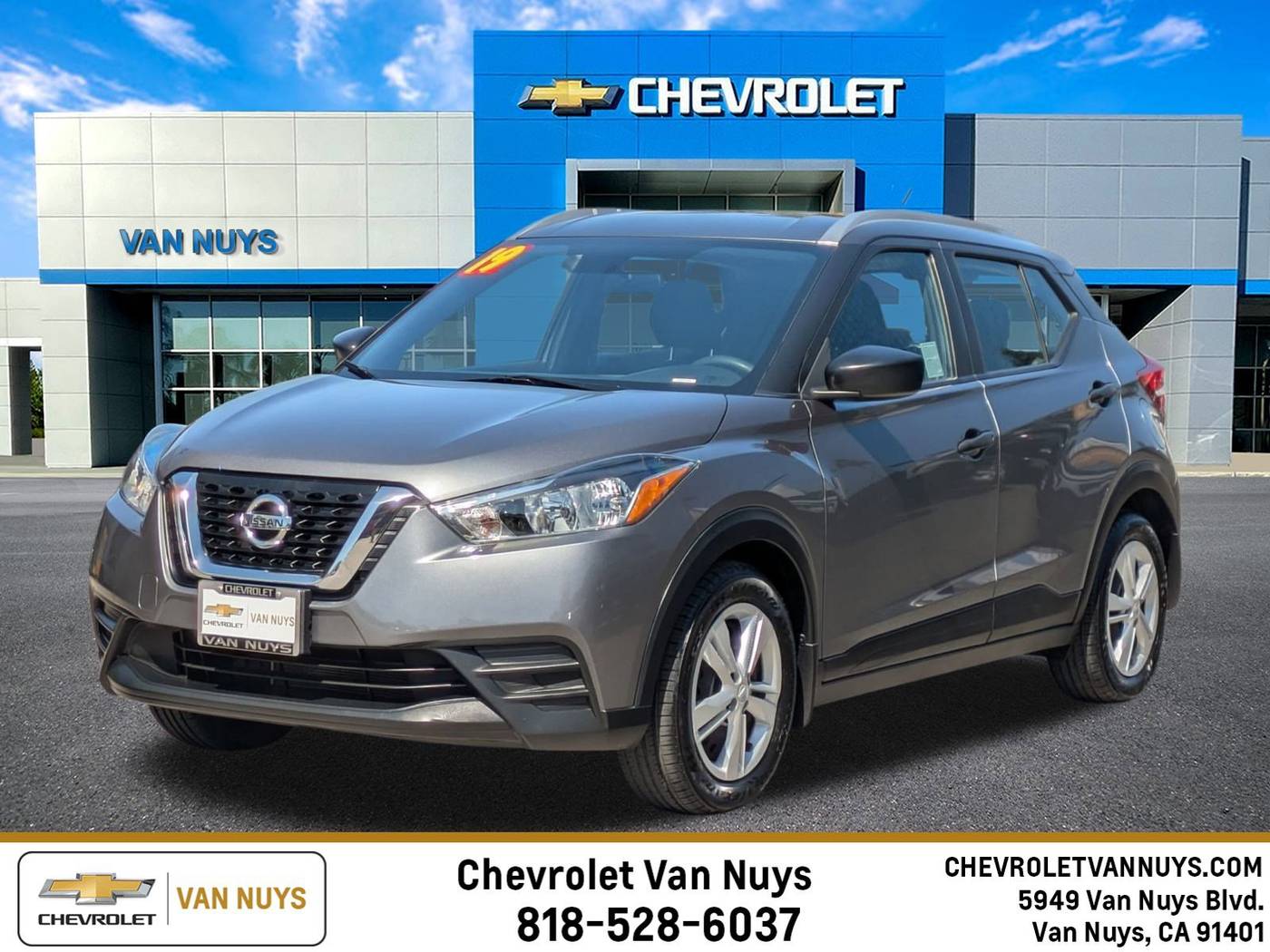 2019 Nissan Kicks S — SUV — 54,364 mi — Van Nuys, CA