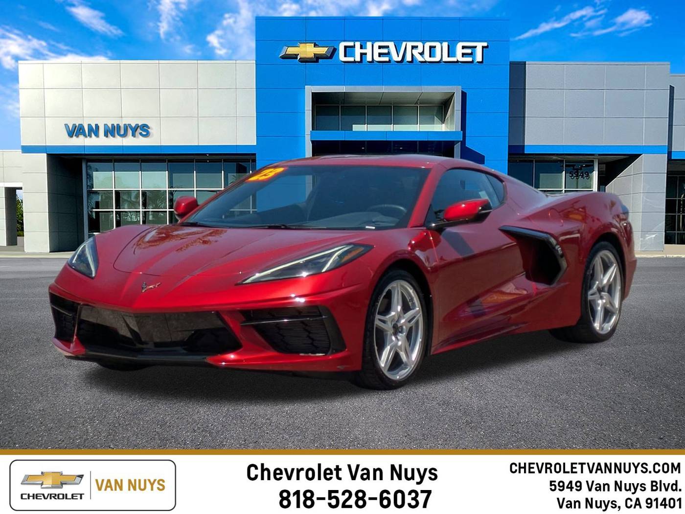 2023 Chevrolet Corvette 1LT — Coupe — 11,165 mi — Van Nuys, CA