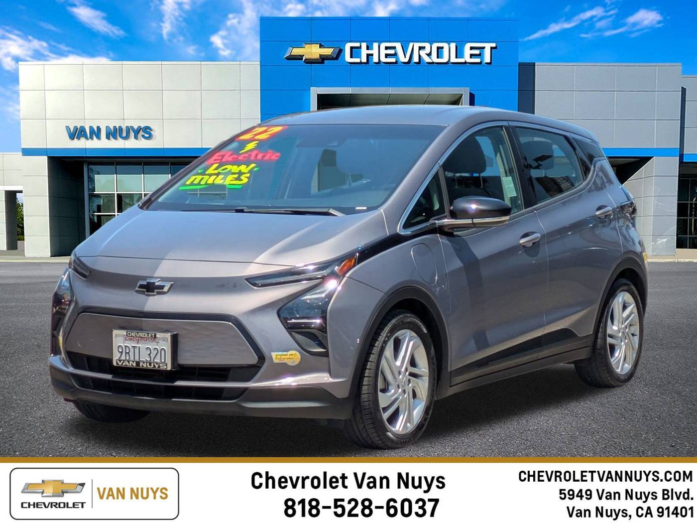 2022 Chevrolet Bolt EV 1LT — Hatchback — 28,185 mi — Van Nuys, CA