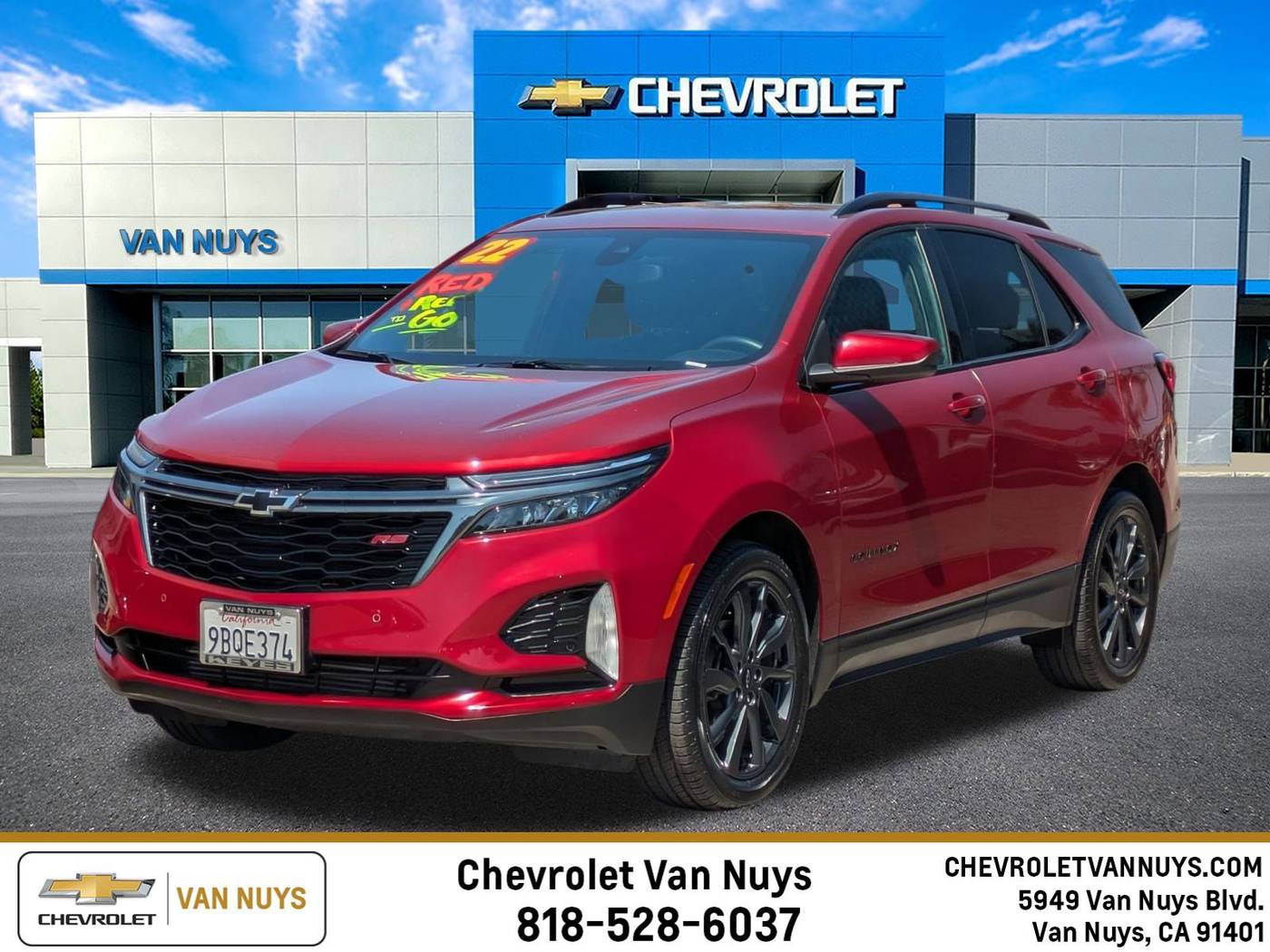 2022 Chevrolet Equinox RS — SUV — 19,848 mi — Van Nuys, CA