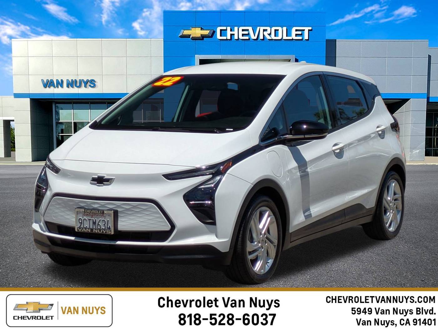 2022 Chevrolet Bolt EV 1LT — Hatchback — 19,741 mi — Van Nuys, CA