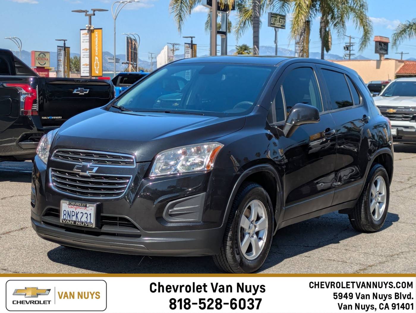 2016 Chevrolet Trax LS — SUV — 78,913 mi — Van Nuys, CA