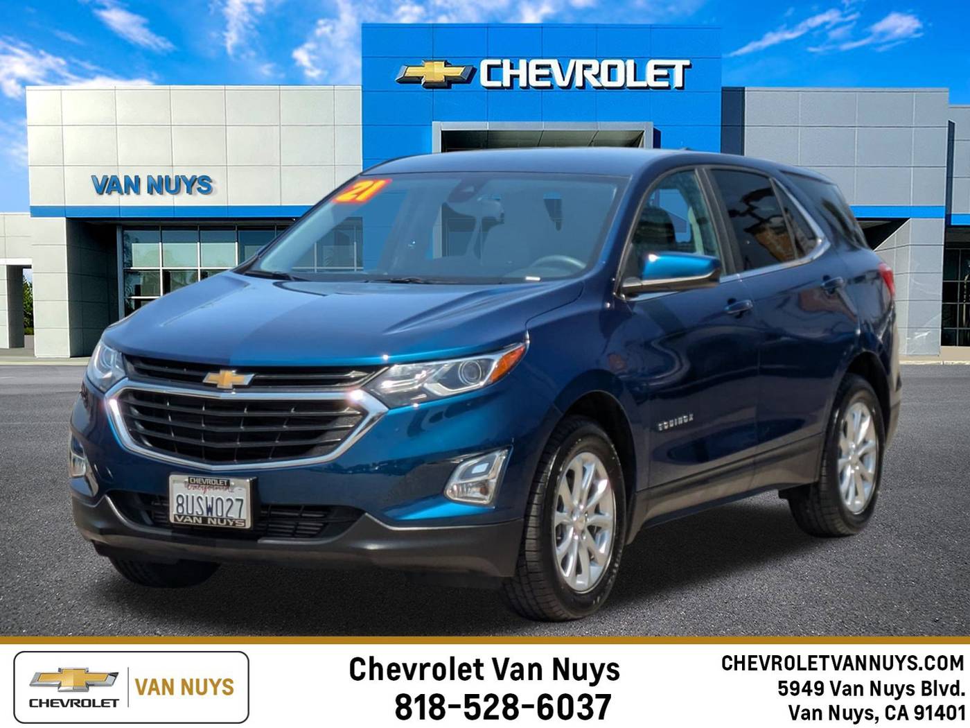 2021 Chevrolet Equinox LT — SUV — 37,138 mi — Van Nuys, CA