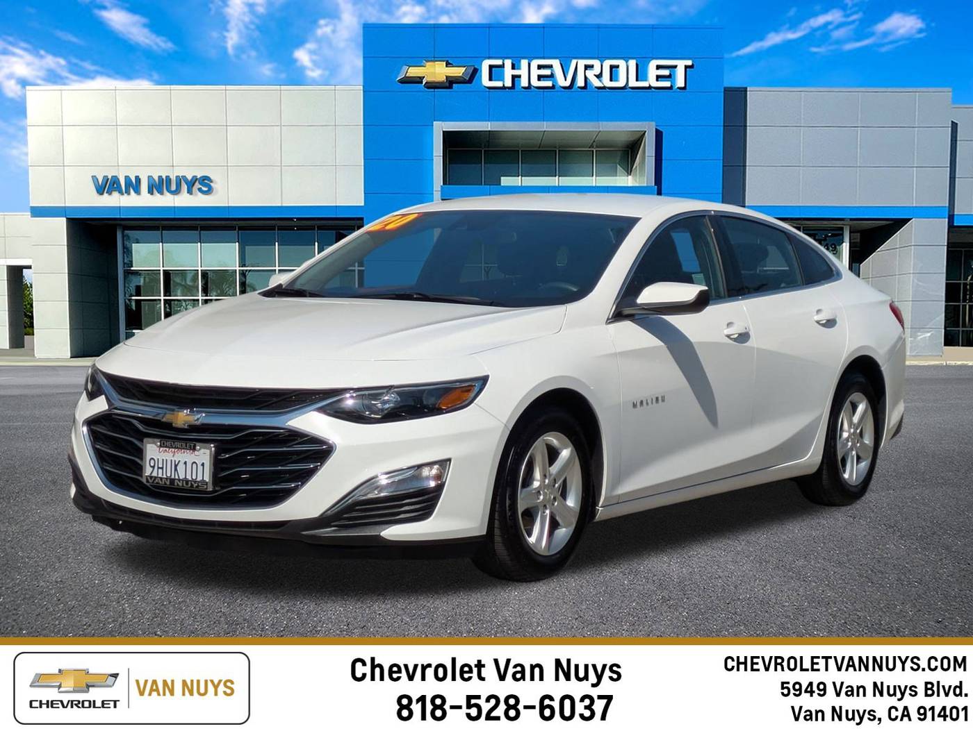 2020 Chevrolet Malibu LS — Sedan — 28,713 mi — Van Nuys, CA