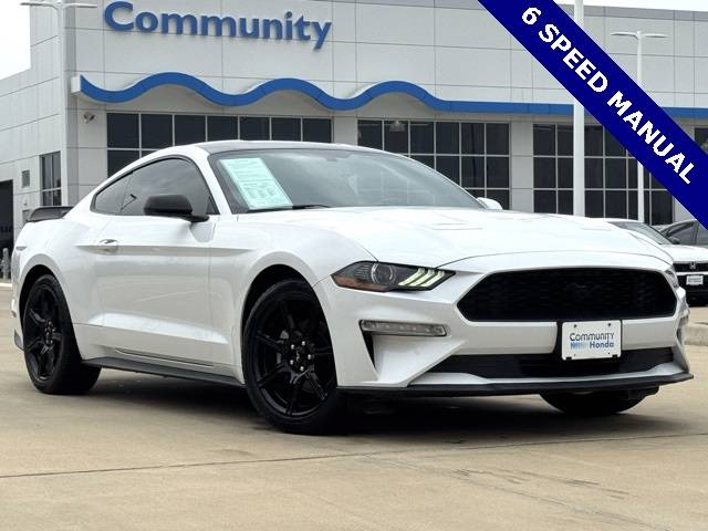 2019 Ford Mustang EcoBoost — Coupe — 74,305 mi — Baytown, TX