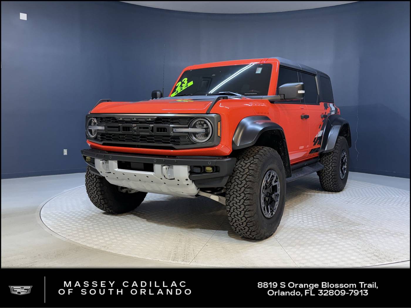 2023 Ford Bronco Raptor — SUV — 5,814 mi — Orlando, FL