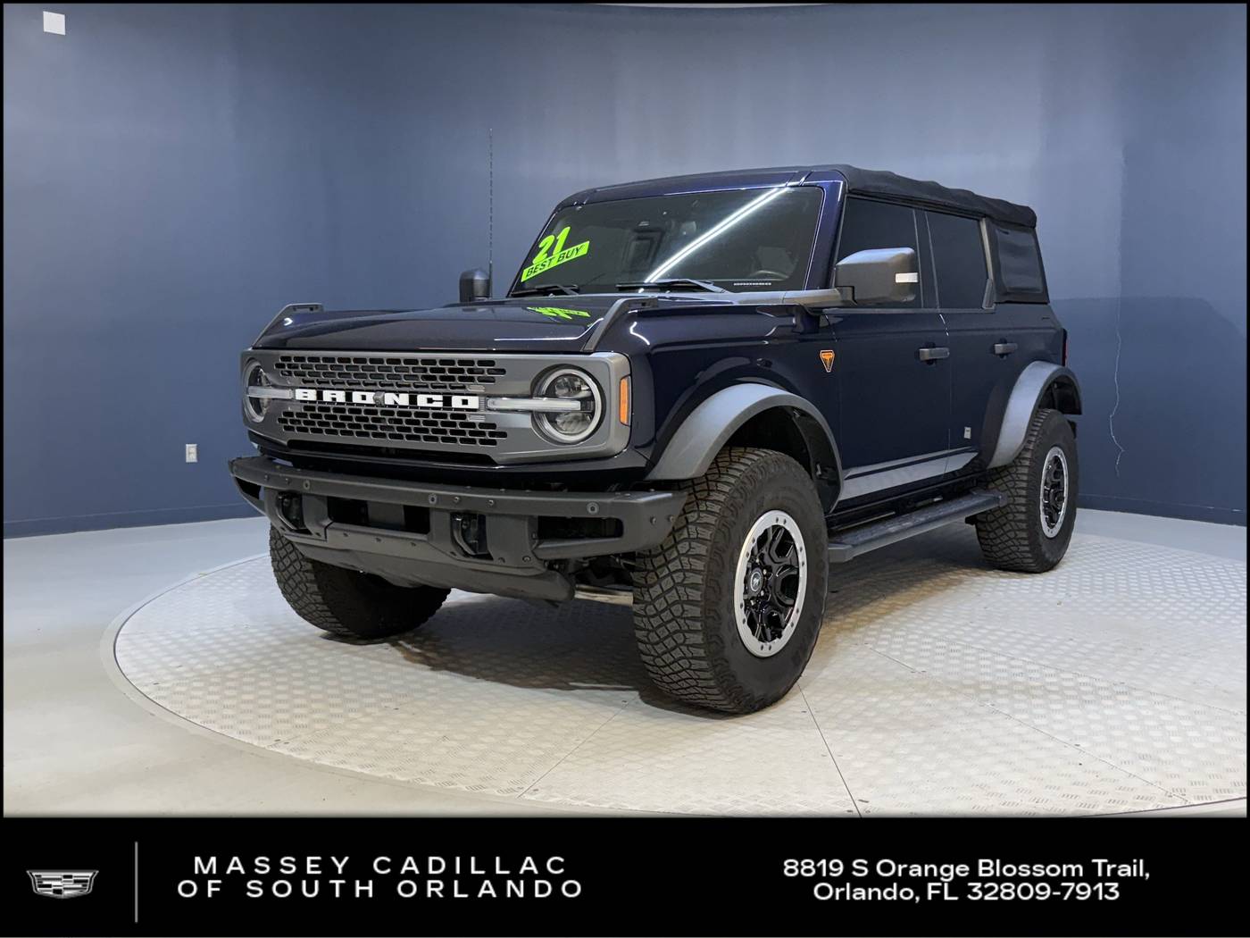 2021 Ford Bronco Badlands — SUV — 46,596 mi — Orlando, FL