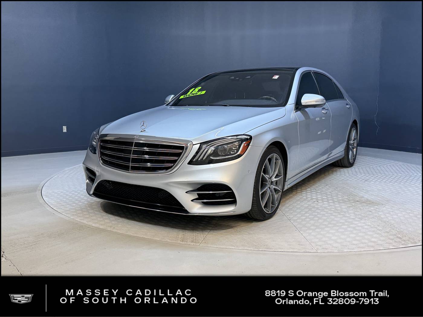 2018 Mercedes-Benz S-Class S 560 — Sedan — 24,900 mi — Orlando, FL