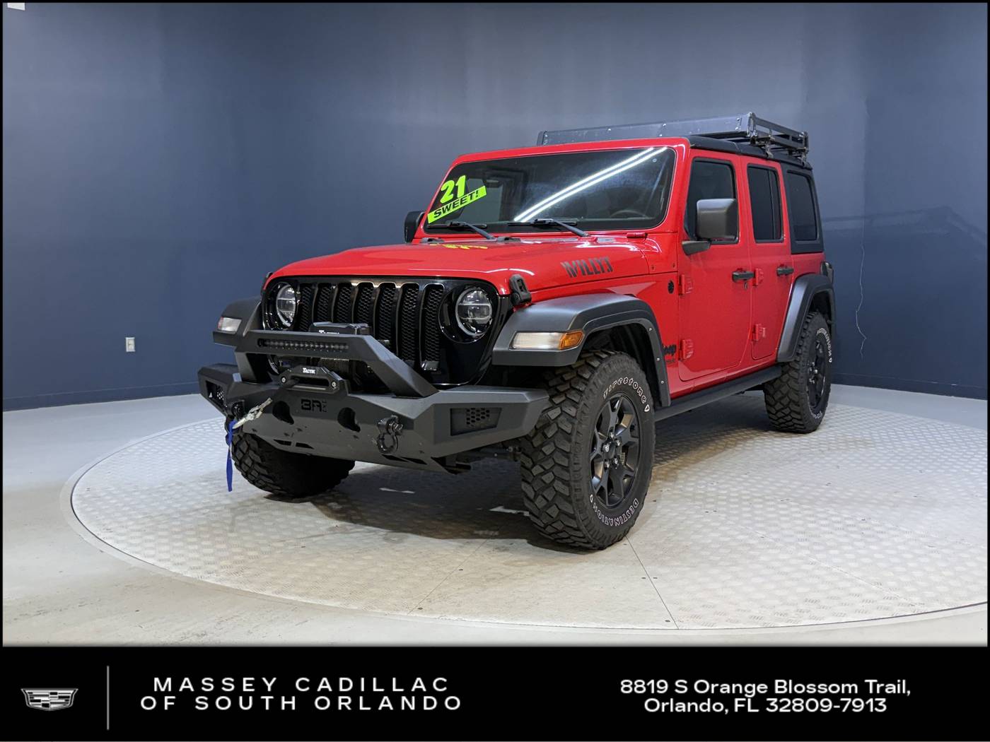 2021 Jeep Wrangler Willys — SUV — 34,750 mi — Orlando, FL