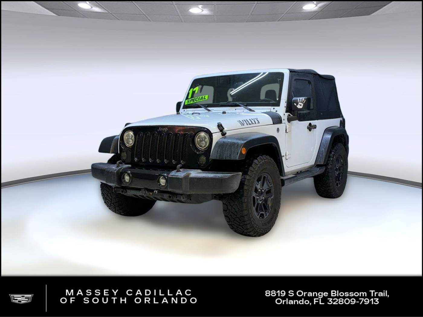 2017 Jeep Wrangler Willys Wheeler — SUV — 102,130 mi — Orlando, FL