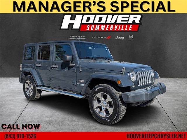 2017 Jeep Wrangler Sahara — SUV — 88,302 mi — Summerville, SC