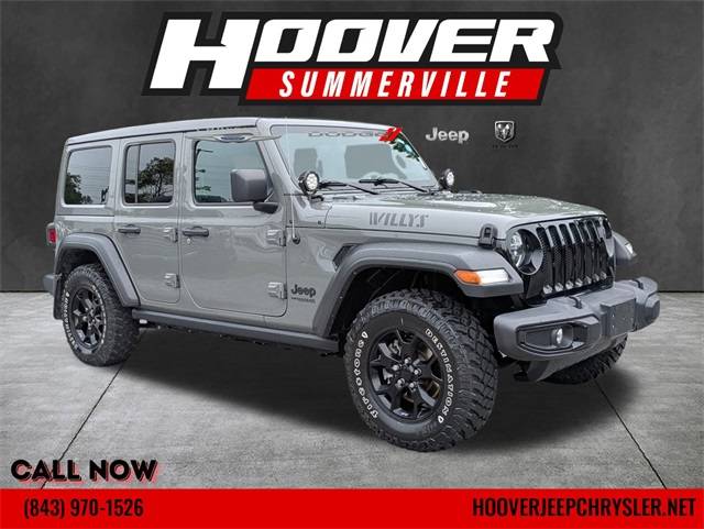 2021 Jeep Wrangler Willys — SUV — 31,748 mi — Summerville, SC