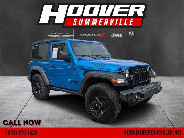 2022 Jeep Wrangler Willys Sport — SUV — 44,028 mi — Summerville, SC