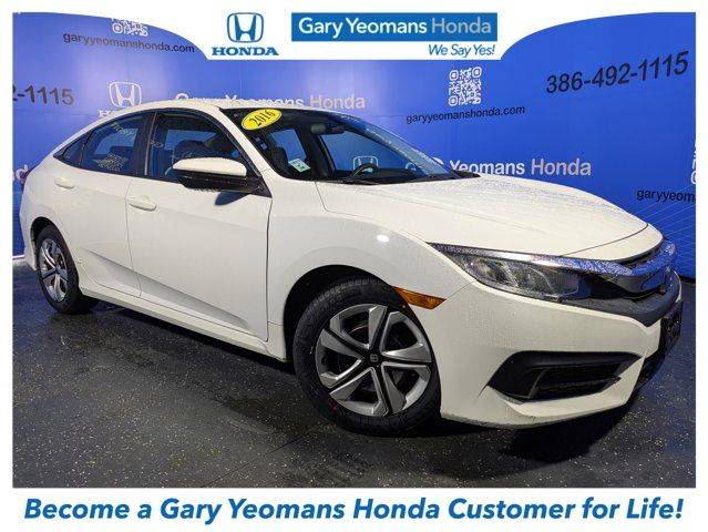 2016 Honda Civic LX — Sedan — 78,911 mi — Daytona Beach, FL