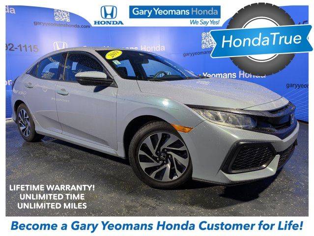 2019 Honda Civic LX — Hatchback — 75,755 mi — Daytona Beach, FL