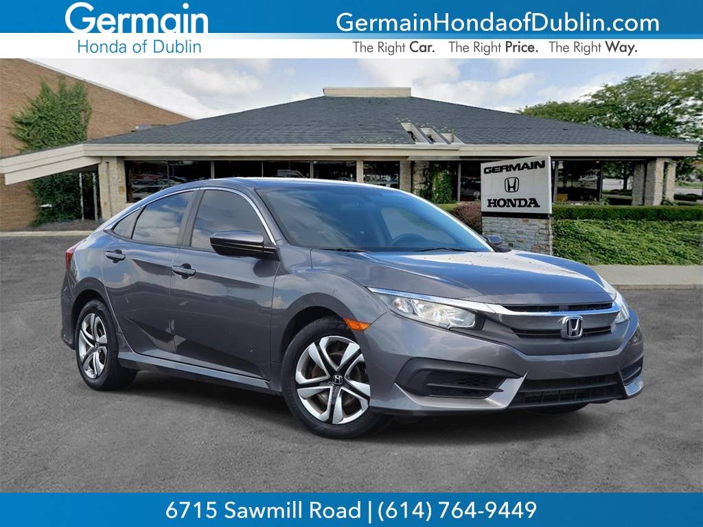 2018 Honda Civic LX — Sedan — 76,131 mi — Dublin, OH