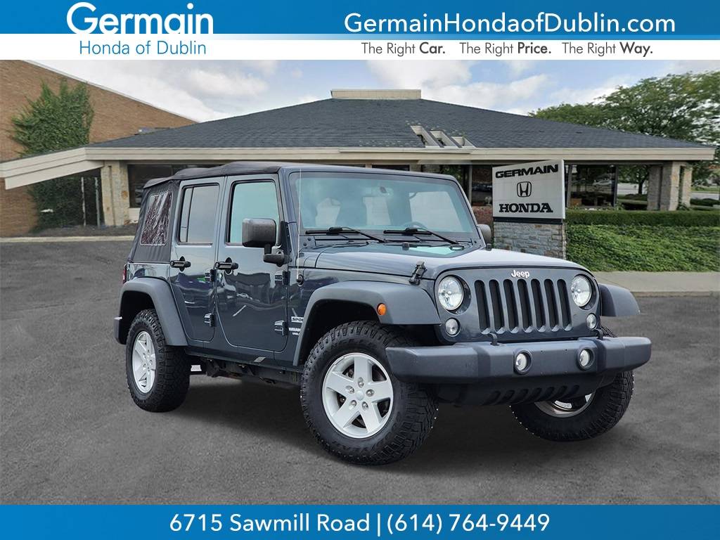 2017 Jeep Wrangler Sport — SUV — 104,355 mi — Dublin, OH