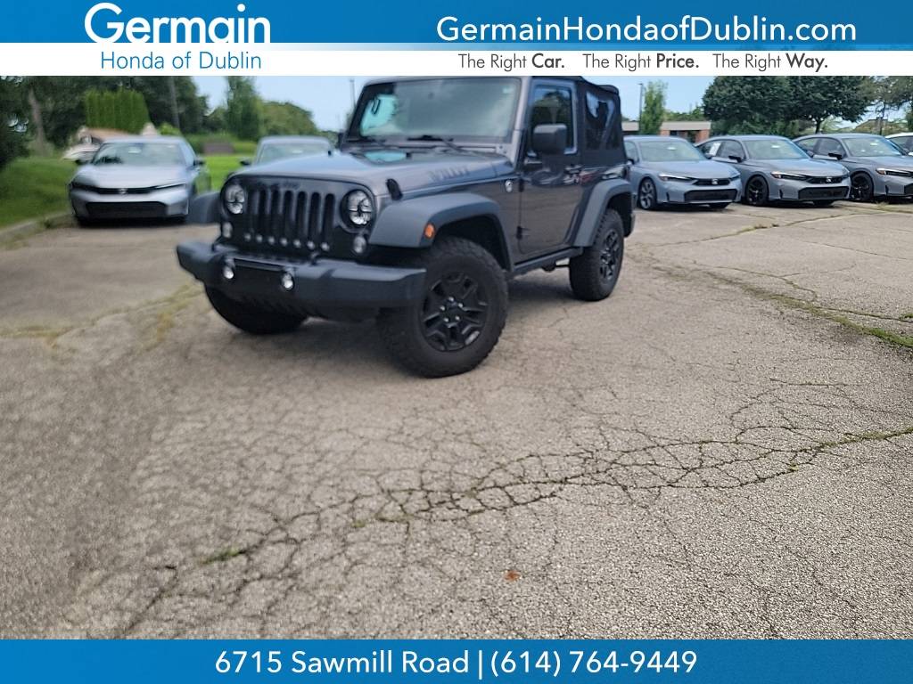 2014 Jeep Wrangler Willys Wheeler — SUV — 69,932 mi — Dublin, OH