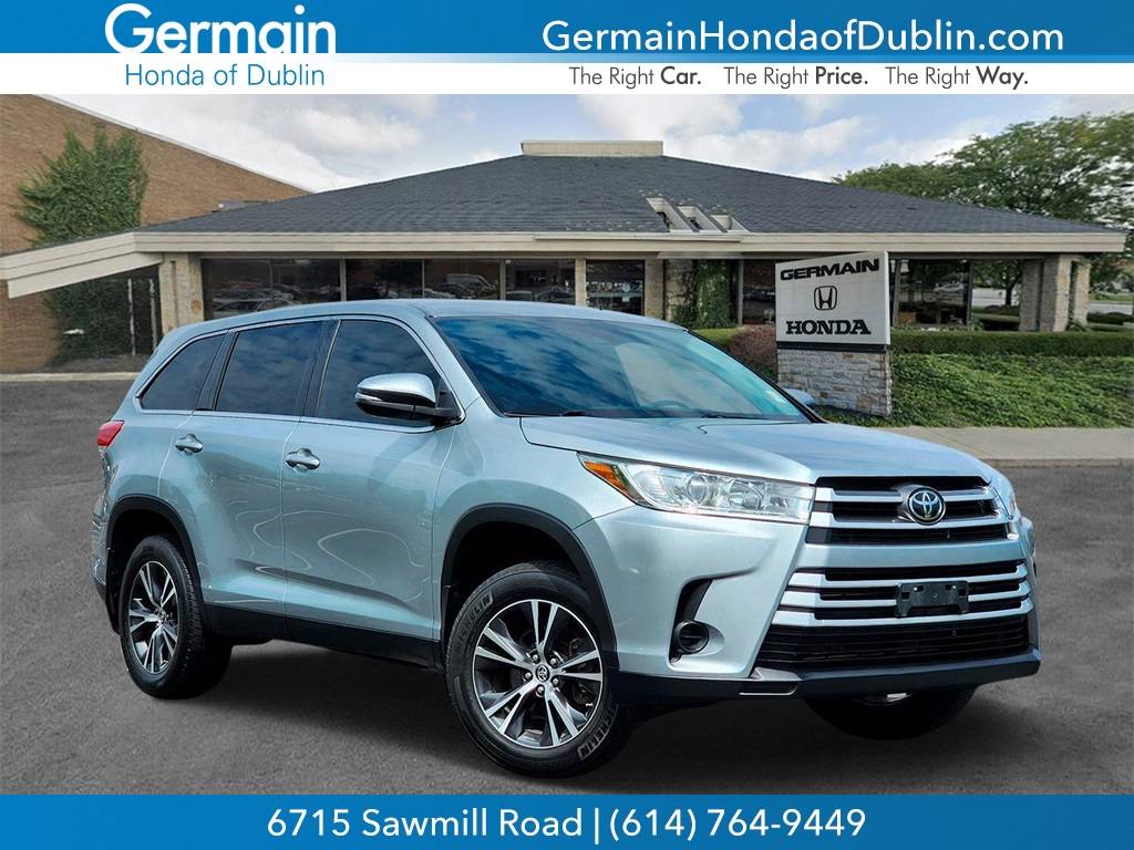 2019 Toyota Highlander LE V6 — SUV — 74,473 mi — Dublin, OH