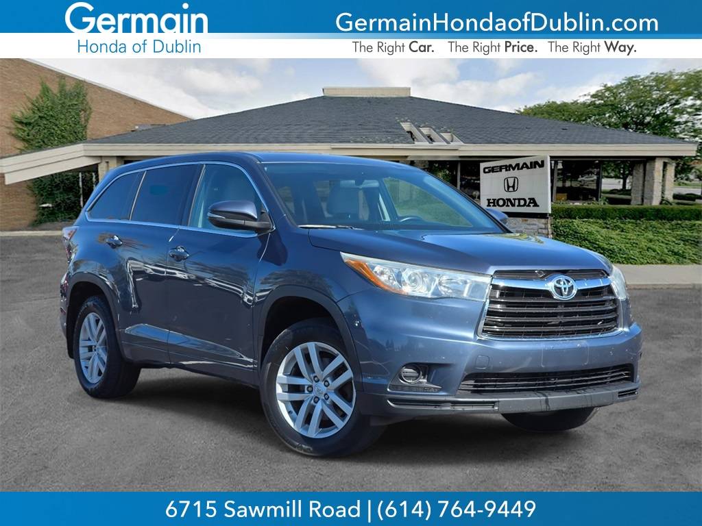 2015 Toyota Highlander LE V6 — SUV — 105,962 mi — Dublin, OH