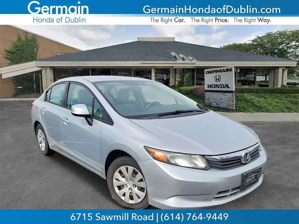 2012 Honda Civic LX — Sedan — 162,997 mi — Dublin, OH