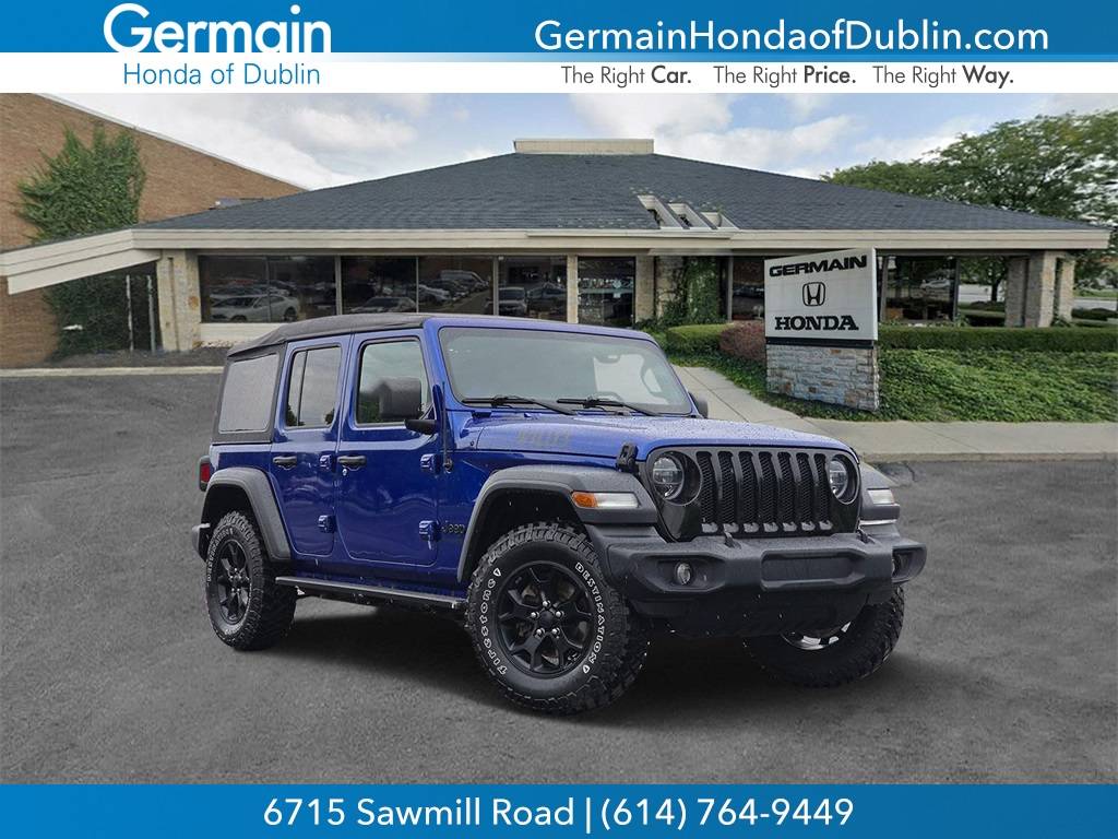 2020 Jeep Wrangler Willys — SUV — 46,766 mi — Dublin, OH