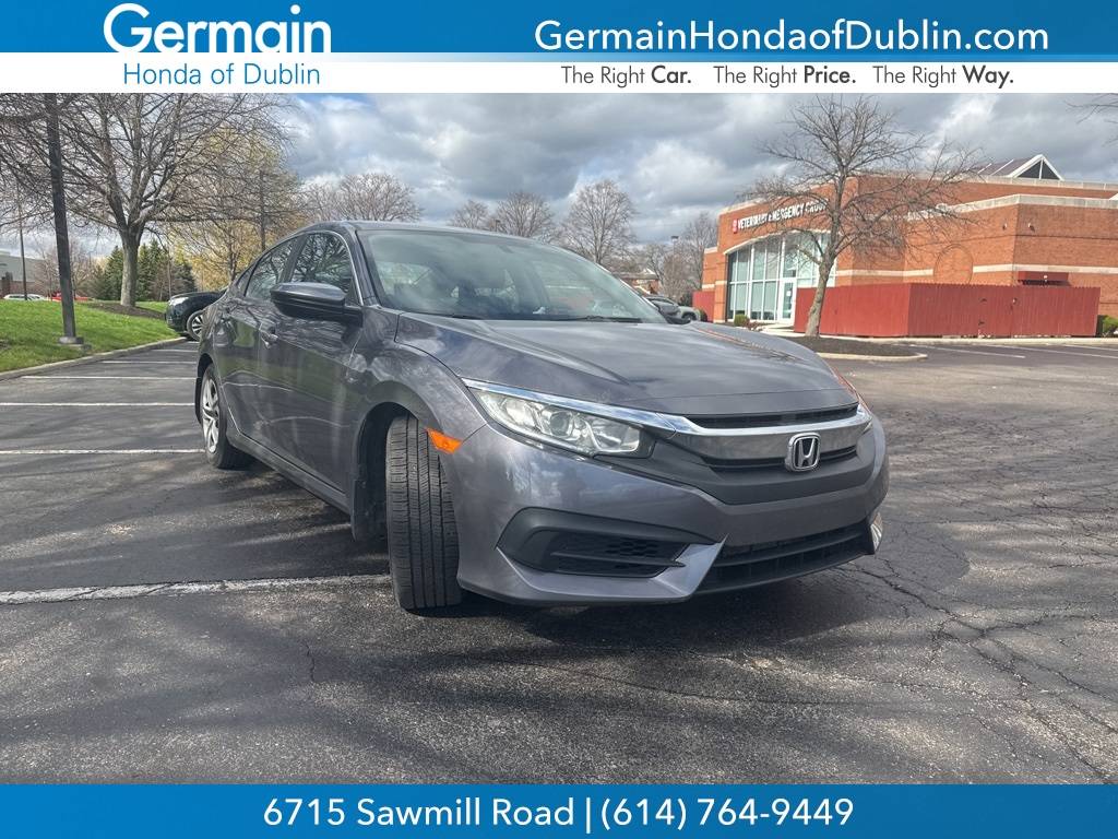 2016 Honda Civic LX — Sedan — 94,001 mi — Dublin, OH