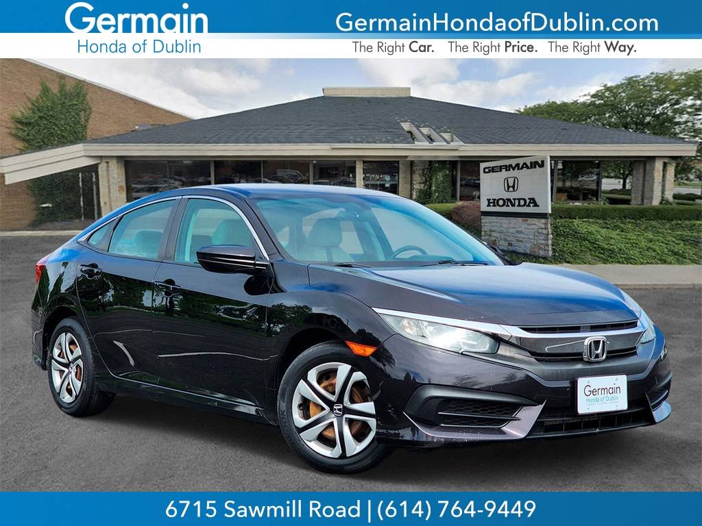 2016 Honda Civic LX — Sedan — 78,325 mi — Dublin, OH
