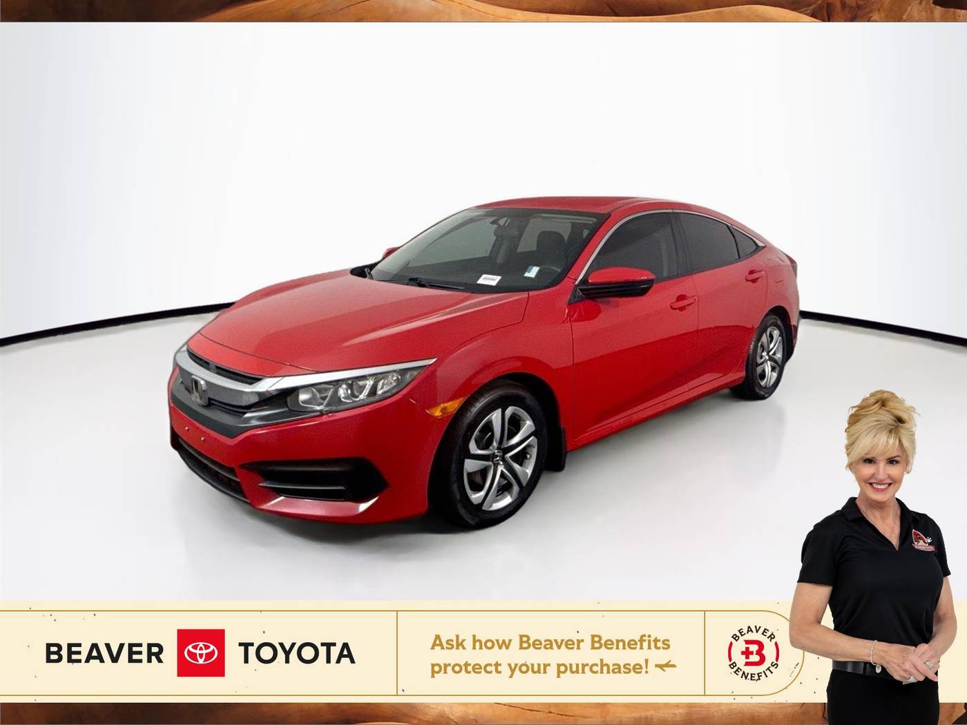 2016 Honda Civic LX — Sedan — 95,741 mi — Cumming, GA