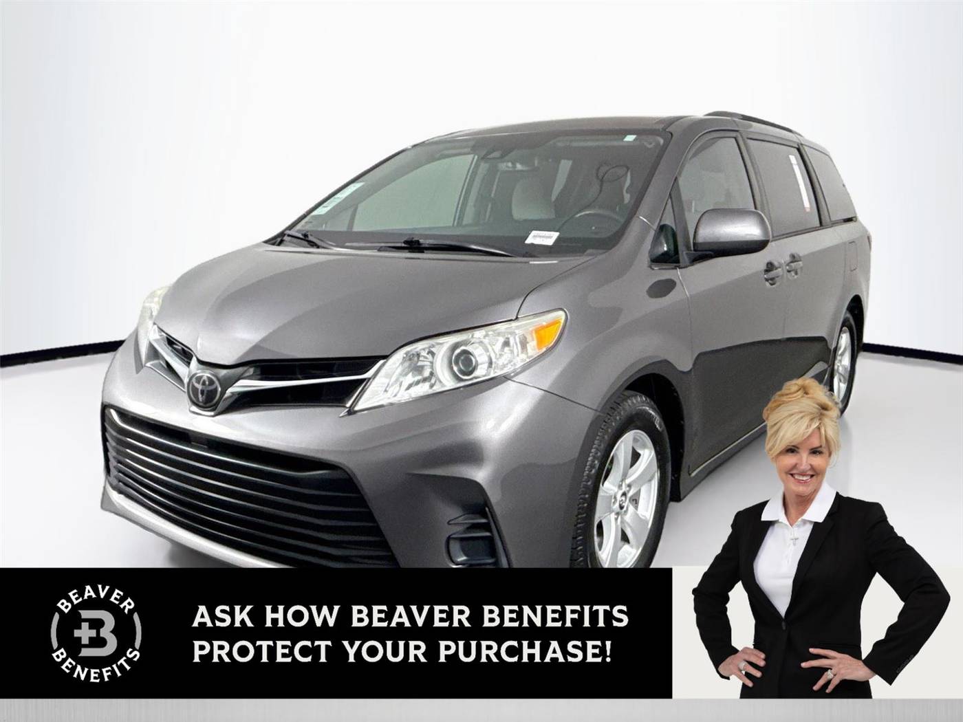 2020 Toyota Sienna LE — Minivan — 70,919 mi — Cumming, GA