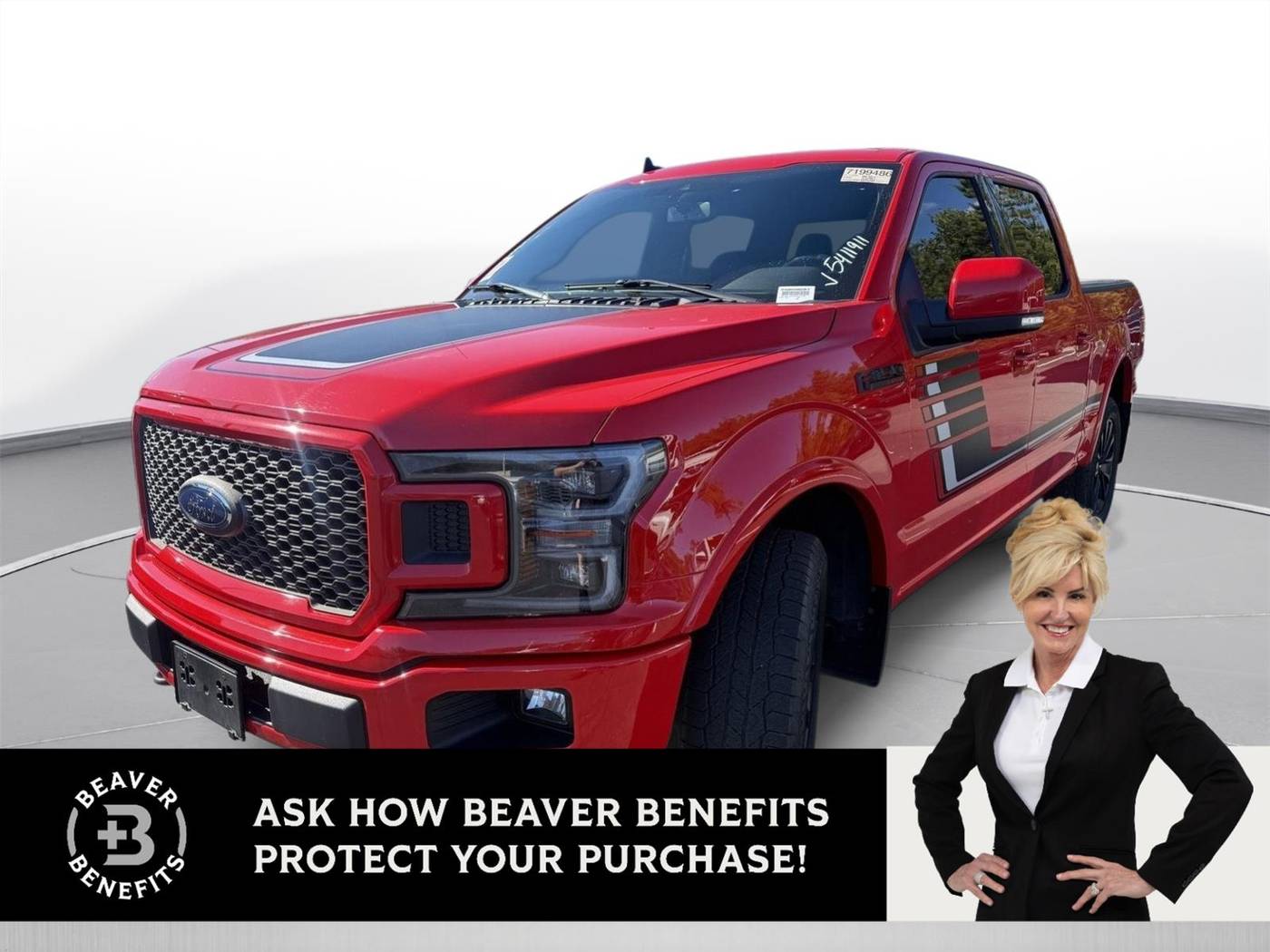 2019 Ford F-150 Lariat — Pickup Truck — 53,356 mi — Cumming, GA
