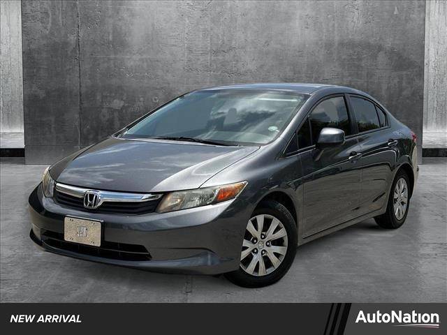 2012 Honda Civic LX — Sedan — 79,746 mi — Hollywood, FL