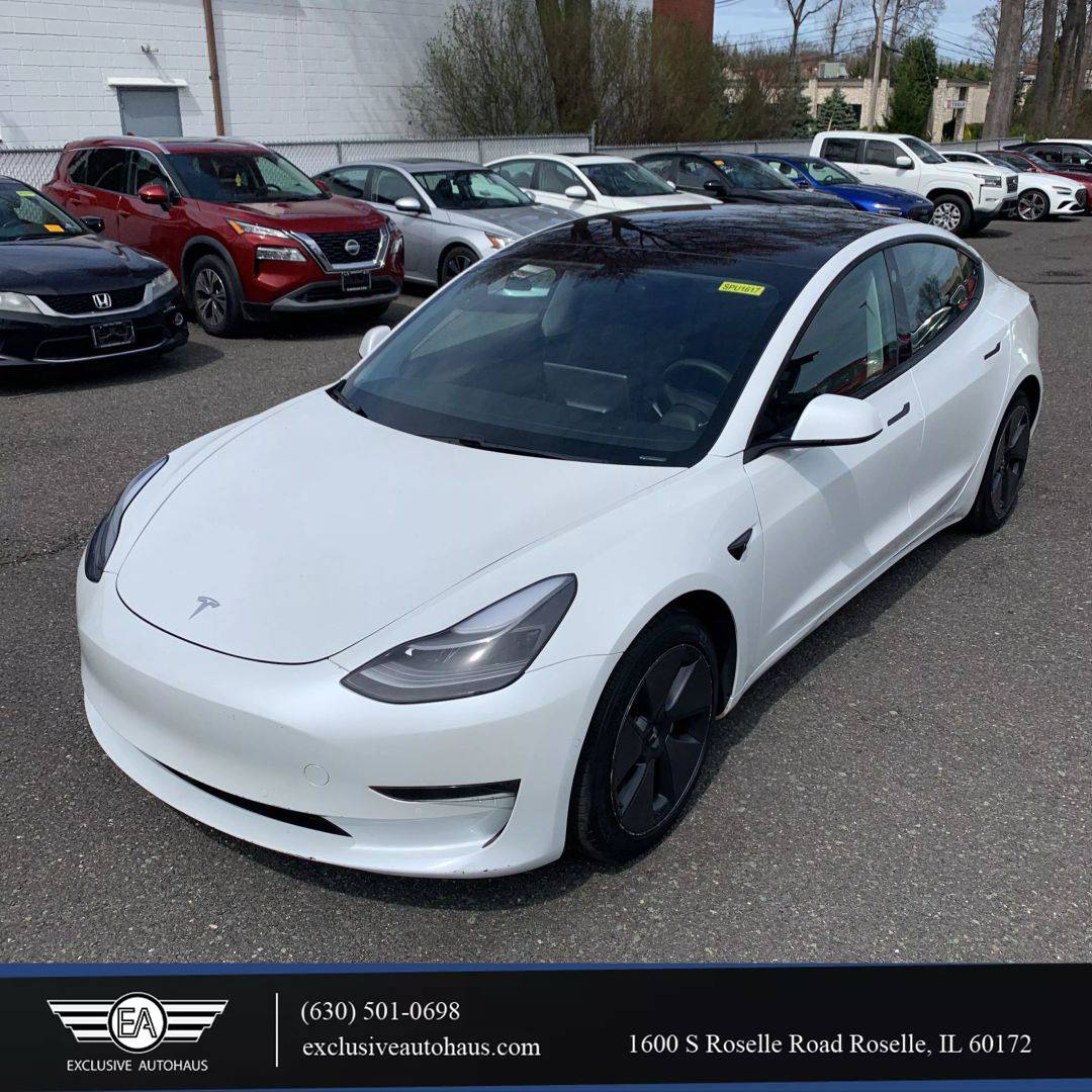 2021 Tesla Model 3 Standard Range Plus — Sedan — 23,165 mi — Roselle, IL